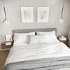 KOMTO Wandregal mit Schublade Nussbraun - Nachttisch Produktbild-Vorschau 2