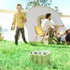 Mölkky Wurfspiel Holz, Outdoor Wurfspiel Kiefernholz, Produktbild-Vorschau 1