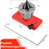 Klingenausgleicher für Rasenmäher, rot, präzises Produktbild-Vorschau 2