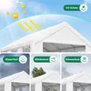GIHAUVIA Partyzelt 4x5m Festzelt Garten Pavillon Produktbild-Vorschau 8