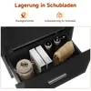 SONNI 55x35x172cm Vitrinenschrank mit LED beleuchtung und Produktbild-Vorschau 10
