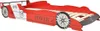 vidaXL Rennwagen-Bett 90x200 cm Rot Produktbild-Vorschau 1