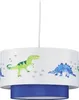 Relaxdays Dino Hängelampe, runder Lampenschirm mit Produktbild-Vorschau 1