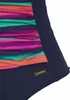 LASCANA Badeanzug Rainbow bunt-gestreift Größe 42 Cup C Produktbild-Vorschau 3