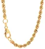 Goldkette Kordelkette Länge 45 cm - Breite 3,3 mm - 333-8 Produktbild-Vorschau 1