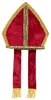 Mitra - Bischof Hut Fasching  -  Bischof - Kopfbedeckung Produktbild-Vorschau 1