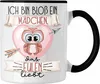 Trendation - Eulen Tasse Geschenk Frauen Ich Bin Bloß Ein Produktbild-Vorschau 1