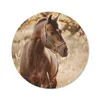 MuchoWow® Mauspad Mousepad Pferd - Sonne - Porträt - Natur Produktbild-Vorschau 1