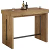 Tribesigns, table haute rectangulaire de 105 x 50 x 95 cm, Voir les images du produit 13