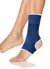 FUßBANDAGE Gr.-S elastisch blau Sprunggelenkbandage Produktbild-Vorschau 1