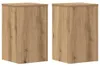 vidaXL Supporto per piante 2 pz. Rovere artigianale Anteprima dell’immagine prodotto 9