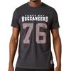 T-Shirt NFL Tampa Bay Buccaneers New Era Team logo gris Voir les images du produit 4