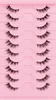 INF Kunstmatige wimpers, natuurlijke look, 10 paar, model Productafbeelding-voorbeeld 1