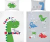 Babybettwäscheset 90x120 Dino BAUMWOLLE Produktbild-Vorschau 2