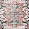 Teppich TRADITIONAL waschbar 160 x 230 cm Grau Rostrot mit Produktbild-Vorschau 7