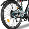 A32 E-Bike Türkis Citybike 26 Zoll, 250W, 36V 12,8Ah Akku, Produktbild-Vorschau 9