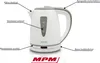 MPM MCZ-64 Elektrischer Wasserkocher 1 Liter, BPA-freier Produktbild-Vorschau 13
