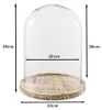Clayre & Eef Glocke Ø 23x29 cm Glas Produktbild-Vorschau 2