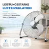 Ventilatore da pavimento in metallo – Ventilatore da tavolo Anteprima dell’immagine prodotto 2