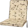 A chair cushion with a floral pattern on a white background. Produktbild-Vorschau