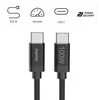 Hama Fabric, 3 m, USB C, USB C, USB 2.0, 0,48 Gbit/s, Produktbild-Vorschau 5
