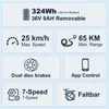 HITWAY Vélo électrique,vélo pliable 20 pouces, moteur 250 Voir les images du produit 2