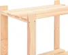 vidaXL Lagerregal mit 3 Böden 80×38×90 cm Kiefer Massivholz Produktbild-Vorschau 4
