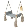 Create For You® - Altalena in legno per bambini con corda Anteprima dell’immagine prodotto 1