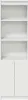 vidaXL Highboard Weiß 50x35x180 cm Holzwerkstoff Produktbild-Vorschau 6