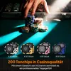 SPORTNOW Pokerkoffer abschließbar Pokerset mit Koffer 200 Produktbild-Vorschau 5