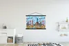 MuchoWow® Textilposter New York - Zeichnung - Produktbild-Vorschau 2