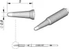 JBC Lötspitze Serie C105, Rundform, C105107/Ø 0,8 mm, Produktbild-Vorschau 1