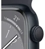 Apple Watch Series 8 GPS 45mm Aluminium Schwarz (Midnight) Produktbild-Vorschau 9