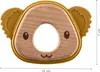 ZOPA Silikonové dřevěné kousátko Koala, Dove Grey Náhled obrázku produktu 2
