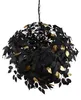 Lustre LEAVY noir et doré 4xE14x28W en métal, dimensions : Voir les images du produit 21