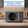 MEDION Retro Mikrowelle mit Grill - 20 Liter klein & Produktbild-Vorschau 3