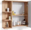 Vicco Koupelnová zrcadlová skříňka Fynn, 80 x 64 cm, Zlatý Náhled obrázku produktu 6