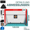 Set di 2 porte da calcio KESSER® | Fantastico regalo per Anteprima dell’immagine prodotto 6