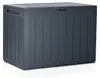 Tuinopslag BOARDEBOX, antraciet, 78 cm - 190 liter Productafbeelding-voorbeeld 2