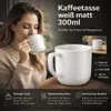 Kaffeetassen 6er Set Tassen Kaffeebecher Kaffeetasse Weiß Produktbild-Vorschau 7