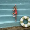 Petites Pommes Schwimmring ANNA Terra Verde | Ø 60cm Produktbild-Vorschau 2