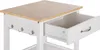 BELIANI Wózek kuchenny biały z MDF drewno 48 x 39 x 89 cm Podgląd zdjęcia produktu 6