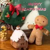 Weihnachten Plüschtier Lebkuchenmann Plüschtier Plüsch Produktbild-Vorschau 3