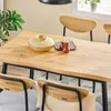 SoBuy Jídelní set 5dílný barový stůl se 4 židlemi, pohodlné Náhled obrázku produktu 6