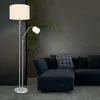 RGB LED Stehlampe, flexible Leseleuchte, Textil sandfarben, Produktbild-Vorschau 5