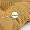 Sitzkissen mit Befestigungsbänder 40x40 Stuhlauflage Kissen Produktbild-Vorschau 5
