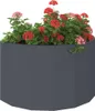 vidaXL Fioriera antracite 90 x 45 x 50 cm in acciaio Anteprima dell’immagine prodotto 2