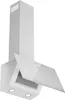 A white kitchen range hood is shown against a white background. Produktbild-Vorschau