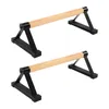 2x dřevěné Push Up Bars Trojúhelníková ruční stojanová Náhled obrázku produktu 8