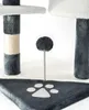 lionto Kratzbaum für Katzen 112 cm hoch, mit Höhle, Produktbild-Vorschau 3